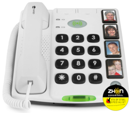 Doro Secure 347 seniorentelefoon met alarmfunctie - grote toetsen