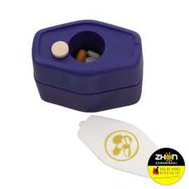 Pillenvergruizer - blauw