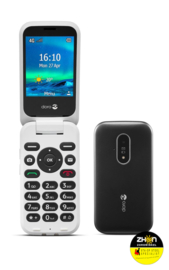 Doro Mobiele telefoon 6820 4G met sprekende toetsen - senioren telefoon met alarmknop