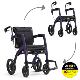 Rollator ROLLZ MOTION² - Dark Purple