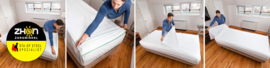 New Bedding® Disposable hoeslaken - 3 lagen - Standaard bed