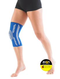 Airflow Plus stabiliserende knie support met siliconen patella kussen