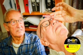 Druppelbril - Het ideale hulpmiddel voor oogdruppels - € 14,95 - Aanbevolen door oogartsen en opticiens