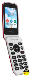 Doro Mobiele telefoon 7030 4G WhatsApp & Facebook - senioren telefoon met alarmknop