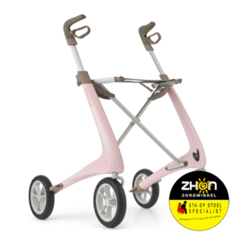 Carbon Ultra lichtgewicht ByAcre- Ultralight - Rollator - 4,8 kg - Zachte banden