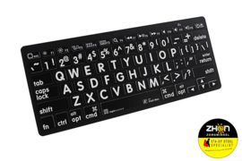 Bluetooth Mini-Toetsenbord Wit/Zwart