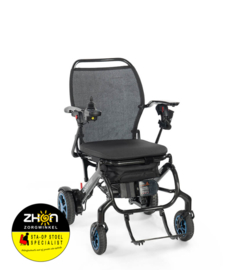 QUICKIE Q50 R Carbon - Superlichte elektrische transport rolstoel (14,5 kg)