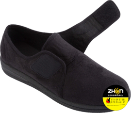 MSF pantoffel - zwart laag herenmodel maat 39-46