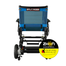 e-Ability SplitRider Black Edition - Elektrische Lichtgewicht inklapbare en deelbare rolstoel | Officiële Dealer van NL‎