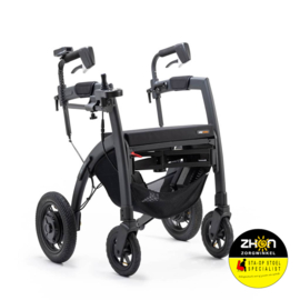 Rollator / Rolstoel ROLLZ MOTION²  Electric - de 3 in 1 Rolstoel Rollator