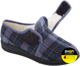 MSF pantoffel - geruit laag model maat 39-46