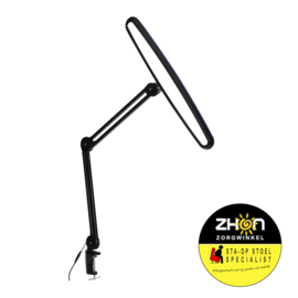 Deluxe daglichtlamp - zwart - SBR