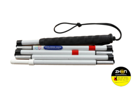 Taststok opvouwbaar carbonfiber - 110 t/m 160 cm