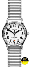 Gardé Staal Horloge mesh - slechtziend horloge - 26mm