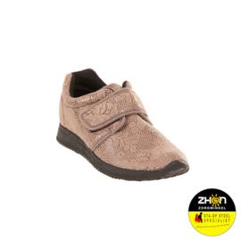 MSF Comfortschoen Olivia - taupe, dames maat 36-43