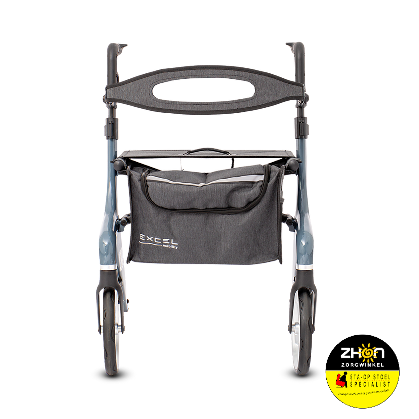 Excel Avensis rollator - 6kg - Thunder Grey - Sage Green - Cloud Blue