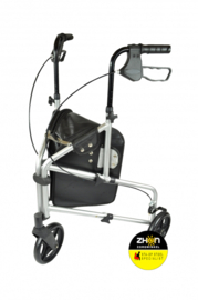 Aluminium 3-wiel Rollator