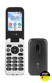 Doro Mobiele telefoon 7030 4G WhatsApp & Facebook - senioren telefoon met alarmknop