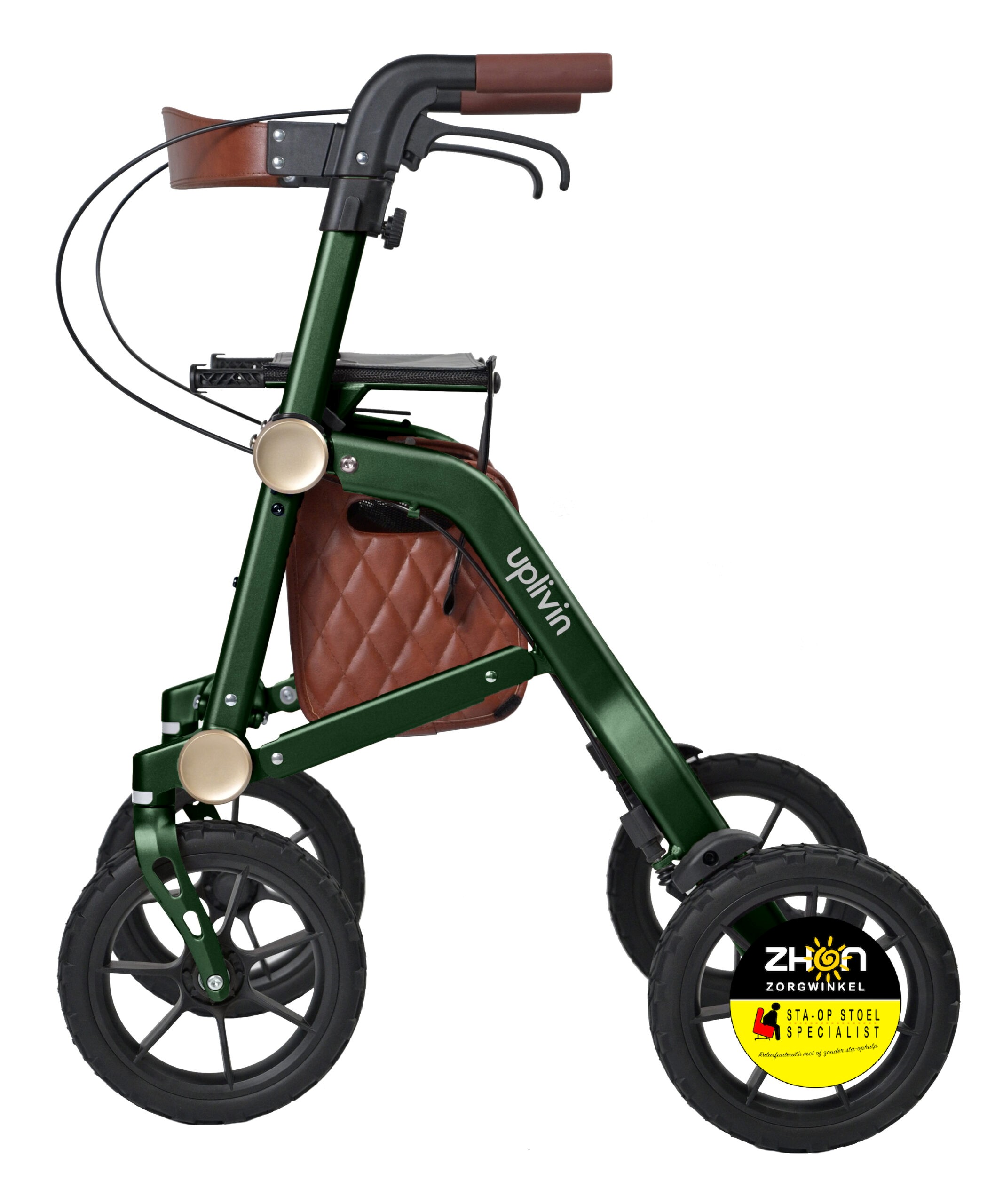 Trive All Terrain rollator - Compacte dubbel plooibare offroad rollator