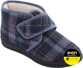 MSF pantoffel - geruit hoog model maat 39-46