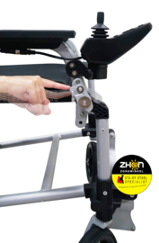 Wegklapbare armleuningen (set L+R) | Accessoire Joyrider / Splitrider Elektrische Rolstoel | Officiële Dealer van NL‎