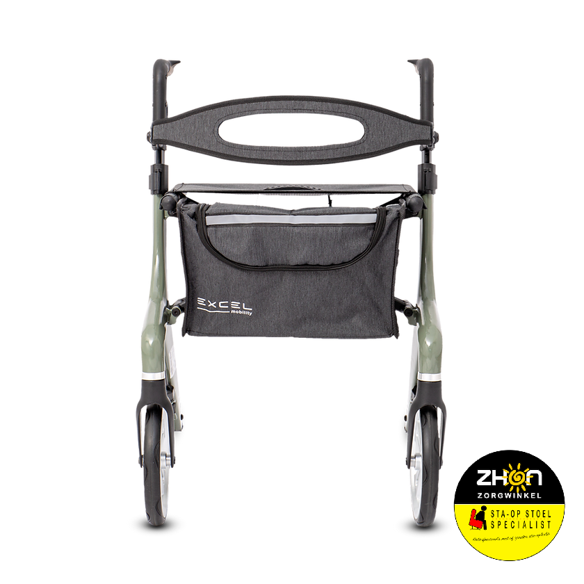 Excel Avensis rollator - 6kg - Thunder Grey - Sage Green - Cloud Blue