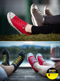 Quickshoelaces - Casuel - 15 kleuren beschikbaar - elastische schoenveters -  1,2 m lang