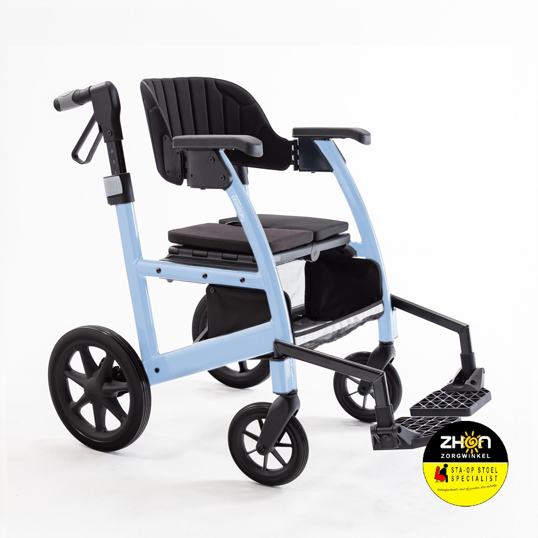 Triumph Prestige - 2 in 1 rollator rolstoel - Compacte rollator rolstoel