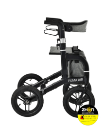 Puma Air -Zwart - Lichtgewicht rollator - Mobilex