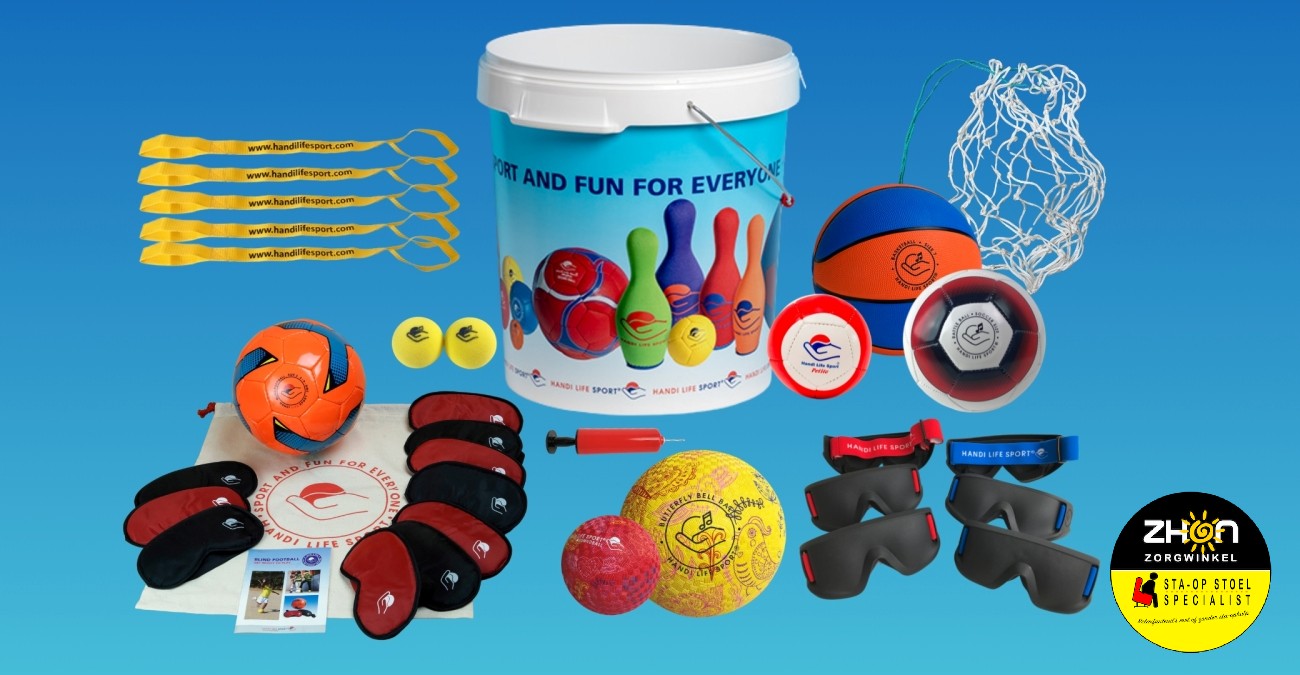 Activiteiten box voor blinden sport