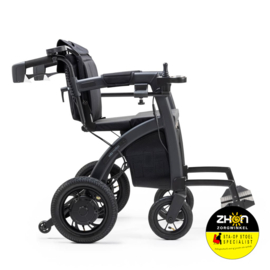 Rollator / Rolstoel ROLLZ MOTION²  Electric - de 3 in 1 Rolstoel Rollator