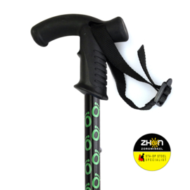 Flexyfoot wandelstok met Derby handvat