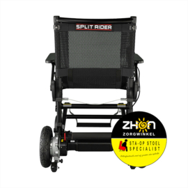 e-Ability SplitRider Black Edition - Elektrische Lichtgewicht inklapbare en deelbare rolstoel | Officiële Dealer van NL‎