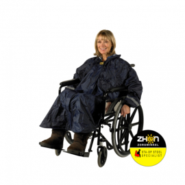 Splash poncho met mouwen