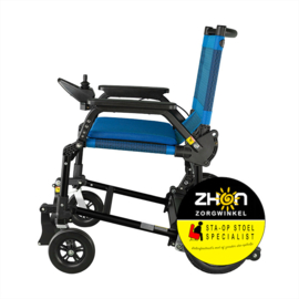e-Ability SplitRider Black Edition - Elektrische Lichtgewicht inklapbare en deelbare rolstoel | Officiële Dealer van NL‎