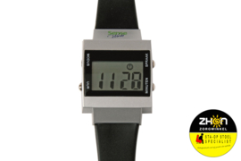 SenseWorks Nederlandssprekend horloge - zilver/zwart