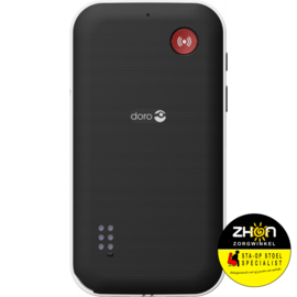 Doro Leva X10 Senioren mobiel 4 geheugen contacten - wit - senioren telefoon met alarmknop