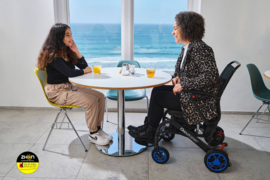 QUICKIE Q50 R Carbon - Superlichte elektrische transport rolstoel (14,5 kg)