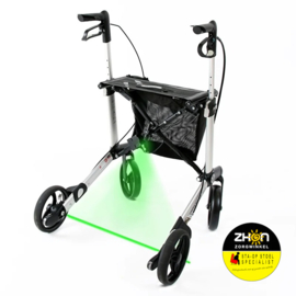 Huur een Parkinson rollator met laser per week