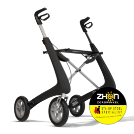 Nordic Pioneer ByAcre - Ultralight - Rollator - 5,9 kg - Zachte banden