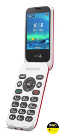 Doro Mobiele telefoon 6880 4G met sprekende toetsen - senioren telefoon met alarmknop