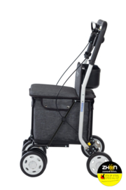 Carlett - Lett800 Rollator Boodschappenwagen - Shopper
