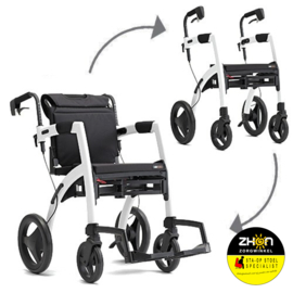 Rollator ROLLZ MOTION² - Pebble White