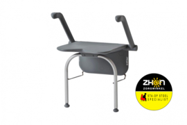Relax douchezitting - met armsteunen en steunpoten