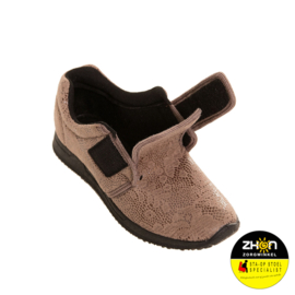 MSF Comfortschoen Olivia - taupe, dames maat 36-43