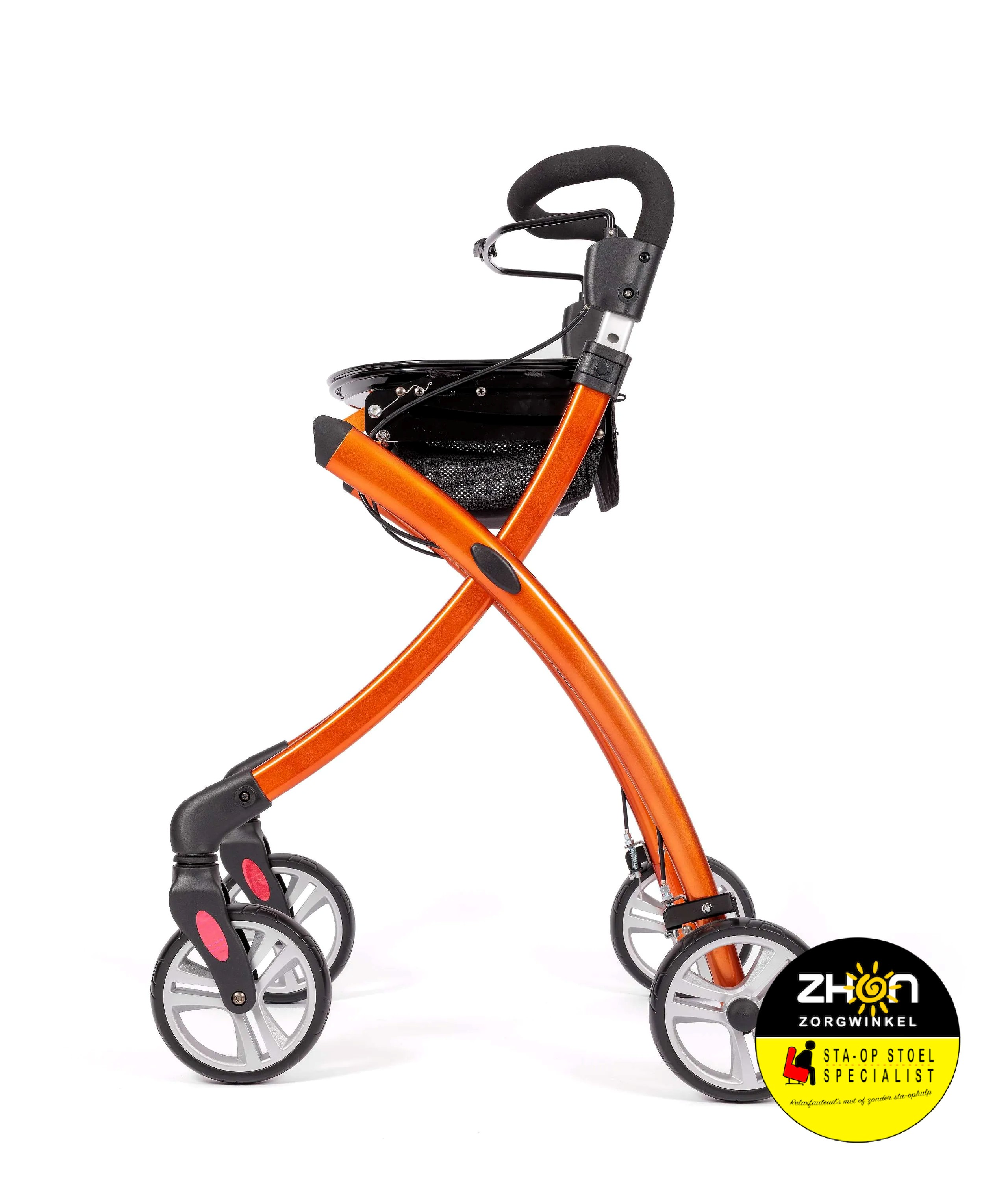 WHEELZAHEAD INDOOR 2.0 - De luxe Binnenhuis rollator in 3 stijlvolle kleuren