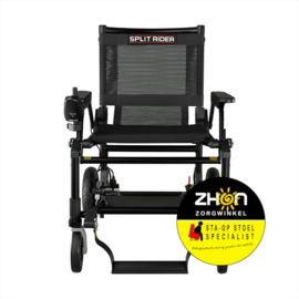 e-Ability SplitRider Black Edition - Elektrische Lichtgewicht inklapbare en deelbare rolstoel | Officiële Dealer van NL‎