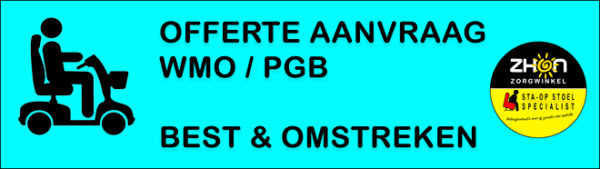 Klik hier om een offerte voor een scootmobiel aan te vragen voor uw WMO / PGB aanvraag via uw gemeente.