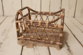 Bamboo Crib (donker bruin)