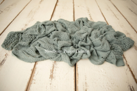 Knitted Granny Layer (Sage) (NEW)